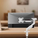 SBOX Βάση Γραφείου Οθόνης με Βραχίονα Λευκή (GMS-3210)
