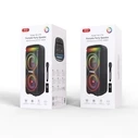 XO Bluetooth Speaker F70 Dual AC DC 6 5 RGB 40W