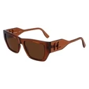Unisex Γυαλιά Ηλίου Karl Lagerfeld Kl6123S541824 (54/18/140 mm) Brown