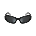 KARL LAGERFELD Unisex Sunglasses KLJ6200S (57/21/140) - Black lenses
