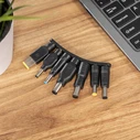 Kruger&Matz Universal Laptop Charger USB-C 45W (KM1450-45) with Detachable Cable and 7 Tips