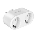Kruger&Matz Smart WiFi Power Strip 2 Outlets Connect P5 White Tuya