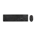 Rebel Wireless Keyboard and Mouse Set WS400 Black