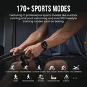 KOSPET PULSE 2 Smartwatch, 1.96" AMOLED, GPS, 5 ATM & IP69, LED flashlight, Black