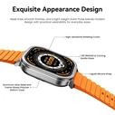 KOSPET Pulse Aluminium Smartwatch with Heart Rate Monitor, 1.96" AMOLED, IP68 (Black)
