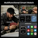 KOSPET TANK M4C Smartwatch 1.96" AMOLED GPS Black (KOS-TANKM4C-BK)