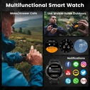 KOSPET TANK T4C Smartwatch 50mm Stainless Steel Black (M/L)