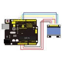 Μικροηλεκτρονικά Keyestudio OLED graphic display module KS0056, 1.3", 128x64