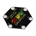 Μικροηλεκτρονικά Keyestudio honeycomb traffic light module KS0480 για Micro:bit
