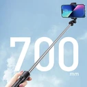 Selfie Stick Kakusiga KSC-1143 με Τρίποδο, Έως 70cm, Bluetooth, Μαύρο