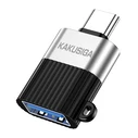 Αντάπτορας USB Kakusiga USB-C σε USB KSC-1420, 5Gbps, 18W, Γκρι