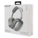 Headphones Kakusiga KSC-1466, Ασύρματα & Ενσύρματα, Micro Sd, 40Mm, 400mAh, Ασημί