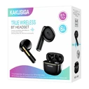 Kakusiga KSC-1482 Earbud Bluetooth Handsfree Ακουστικά με Θήκη Φόρτισης Μαύρα