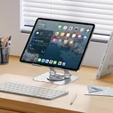 Kakusiga Ksc-1742 Βάση Tablet Γραφείου έως 13" σε Ασημί χρώμα