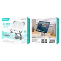 Kakusiga Ksc-1742 Βάση Tablet Γραφείου έως 13" σε Ασημί χρώμα