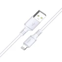 Καλώδιο Lightning Kakusiga σε USB KSC-421, 2.8A, 480Mbps, 2M, Λευκό
