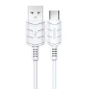Καλώδιο USB-C Kakusiga σε USB KSC-710, 3A, 480Mbps, 1.2M, Λευκό