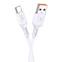 Καλώδιο USB-C Kakusiga σε USB KSC-805, 3A, 480Mbps, 1M, Λευκό
