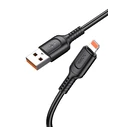 Καλώδιο Lightning Kakusiga σε USB KSC-805, 2.4A, 480Mbps, 1M, Μαύρο