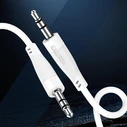 Καλώδιο Ήχου Kakusiga 3.5mm KSC-893, Aux, 1M, Λευκό