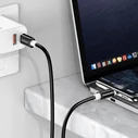 Καλώδιο USB-C Kakusiga σε USB-C KSC-998, Σιλικόνης, 100W, 480Mbps, 1M, Μαύρο