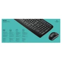 Σετ Πληκτρολόγιο Και Ποντίκι Ασύρματο Logitech MK330 RF QWERTY US International Black