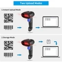 Barcode Scanner Netum 2,4G Wireless QR 2D SCANNER With STAND