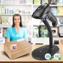 Barcode Scanner Netum 2,4G Wireless QR 2D SCANNER With STAND