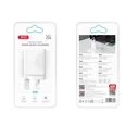 XO Φορτιστής Ταχείας Φόρτισης PD 30W & QC 18W USB-A + USB-C (L163 UK)