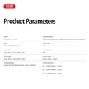 XO Φορτιστής Ταχείας Φόρτισης PD 30W & QC 18W USB-A + USB-C (L163 UK)