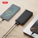 XO PB308 Power Bank 10000mAh Γρήγορης Φόρτισης 22.5W USB-A & 20W USB-C Μαύρο