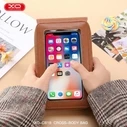 XO CB18 Χιαστί Τσάντα για Smartphones Καφέ