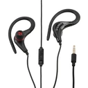 Handsfree Ακουστικά Lamtech SPORT With MIC Black