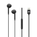 Handsfree Ακουστικά Lamtech Type-C With Microphone Black