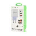 Φορτιστής Πρίζας Lamtech Quick Charger 15W HIGH SPEED, QC3.0 and Type-C
