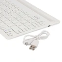 Πληκτρολόγιο Tablet Lamtech BT 5.0 With IPAD and MOBILE STAND WHITE
