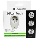 Εξωτερική Πρίζα Ασφαλείας Lamtech 16A 250V 3680W WHITE