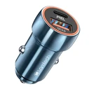 Φορτιστής Αυτοκινήτου Lamtech METAL QC3.0 & PD20W SAPHIRE BLUE