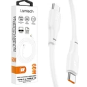 Καλώδιο USB Lamtech CHARGE AND DATA Type-C TO Type-C 60W 1M White