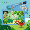 Tablet Lamtech Octa-Core Kid 10.1' 4Gb+64Gb Android 14 Sky Blue Dinosaur'S Jungle
