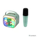Karaoke Lamtech Bt5.4 Rgb Kid Speaker Green With Mic Kroddy