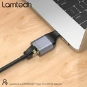 Αντάπτορας Δικτύου Lamtech USB-C To Rj45 Otg Ehternet
