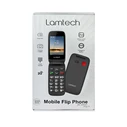 Κινητό Τηλέφωνο Lamtech Flip Black 2.8' With Bt, Fm Radio, Sos, 1400 Mah, Gr Menu Flip-X