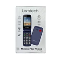 Κινητό Τηλέφωνο Lamtech Flip Blue 2.8' With Bt, Fm Radio, Sos, 1400 Mah, Gr Menu Flip-X