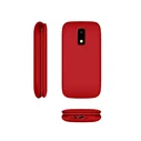 Κινητό Τηλέφωνο Lamtech Flip Red 2.8' With Bt, Fm Radio, Sos, 1400 Mah, Gr Menu Flip-X