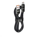 Καλώδιο USB Lamtech To Type-C 5A High Display Charge & Data 66W 1.2M Black