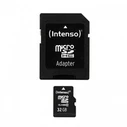 Κάρτα Μνήμης microSDHC 32GB 12/20 Class 10 +AD ITO Intenso