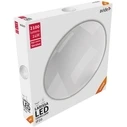 Πλαφονιέρα Οροφής Avide LED Μοντέρνα Larissa 24W 375*70mm Λευκό 4000K