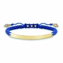 Γυναικείο Βραχιόλι Thomas Sabo A00678991L21V (21cm) από Ασήμι Blue, Gold