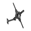 SBOX LCD-441-2 Full Motion Wall Mount TV Bracket 23"-65" up to 30 kg, Silver